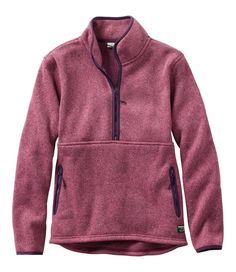 Women's L.L.Bean Sweater Fleece Half-Zip Pullover | Sweatshirts & Fleece at L.L.Bean Ll Bean Sweater, Active Outfits, Womens Fleece, Half Zip Pullover, Active Women, Womens Activewear, Ll Bean, Pullover Sweatshirts, L L Bean