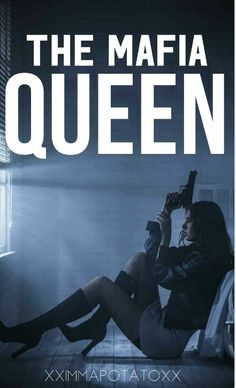 the poster for the upcoming film, the mafia queen is shown in black and white