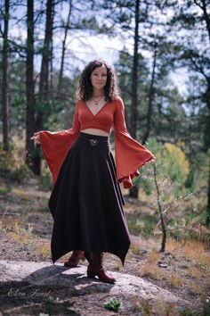 Bohemian Asymmetrical Skirt For Fall, Bohemian Asymmetrical Maxi Skirt For Fall, Fitted Asymmetrical Maxi Skirt For Fall, Fitted Bohemian Maxi Skirt For Fall, Fall Bohemian Flared Skirt, Bohemian Lined Maxi Skirt For Fall, Bohemian Flared Skirt For Fall, Fall Full Length Brown Maxi Skirt, Fall Asymmetrical Relaxed Maxi Skirt