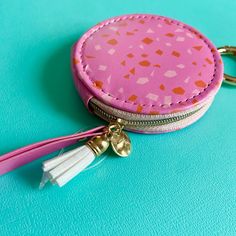 New! Coin Zippered Pocket Could Be Used As Bag Charm Or Keychain. Has “O” Ring To Attach Anywhere: Purses, School Bags Anywhere! Use It As A Cute Bag Charm Or As Keychain. Useful To Store Coins/Change, Airpods, Or Anything You Can Fit In There! Closes With Zipper. Cute Faux Leather Mini Tassel Charm In White And Golden Disc Charm. New To Poshmark? Sign Up Now With My Code Mmrt330 To Save $10 On Your First Order! All Items In My Closet Are Authentic/Original Brands. I Carefully Pack And Ship Same Cute Bag, Leather Mini, Being Used, Zipper Pocket, Pink Color, Pink Ladies, Coin, Bag Lady, Faux Leather