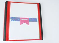 How to Set Up an Emergency Preparedness Binder + Free Printable Mouse Crafts, Sheet Protector, Enjoy Writing, Emergency Prepping, Financial Information