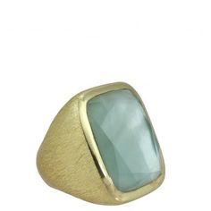 Marcia Moran Ileana Oval Stone Statement Ring -18k gold plated band -Medium One Inch Oval Stone -Size 7 or 8 please specify This ring "Rocks"-Literally! Wide choice of semi-precious stones About Designer: Marcia Moran is the owner and founder of Marcia Moran jewelry designs. She began importing Brazilian Jewelry from different local Brazilian designers and later became the designer of some pieces of her new jewelry collection.Marcia's eye-catching, contemporary jewelry is made of either brushed Modern Gold Oval Crystal Ring, Modern Gold Crystal Ring With Gemstone, Gold Oval Faceted Ring, Formal Gold Faceted Emerald Ring, Elegant Gold Moonstone Ring With Large Stone, Modern Yellow Gold Oval Crystal Ring, Oval Gold Faceted Rings, Elegant Faceted Open Ring, Gold Open Ring With Large Stone