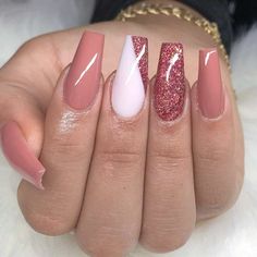 Queen Nails, Ombre Acrylic Nails, Blush Nails, Kwanzaa, Coffin Nails Designs, Pretty Acrylic Nails