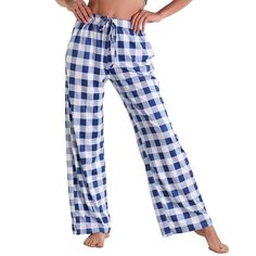 Season:Summer,Spring; Fabric:Cotton; Sleeve Length:Long Pant; Gender:Women's; Closure:Drawstring; Nightwear Style:Pjs,Pants,Pajamas; Style:Fashion,Sweet,Comfort; Elasticity:Micro-elastic; Occasion:Home,Club,Christmas,Party; Age Group:Adults; Pattern:Grid / Plaid; Special Size:Plus Size; Bottom Type:Pant; Hips:; Length:null; Waist:; Fit US Size:null; Fit UK Size:null; Fit EU Size:null Christmas Pjs Women, Pants Pjs, Flannel Pajama Bottoms, Pajamas Pants, Womens Pjs, Sweet Party, Plus Size Pajamas, Womens Pajamas Pants, Women's Pajamas