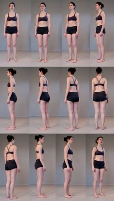 Full Body Turn Around Stock Pack by =Kxhara on deviantART Tutorial Drawing, Photographie Portrait Inspiration, Standing Poses, Body Anatomy, Drawing Expressions