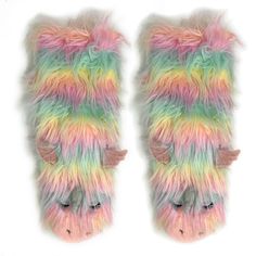 Funky Unicorn Sherpa Slipper Socks for Women Unicorn Socks, Funny Slippers, Unicorn Shoes, Cute Fluffy Dogs, Unicorn Slippers, Christmas Slippers, Animal Slippers, Womens Sherpa, Ballerina Slippers