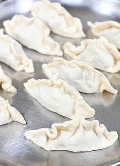 Easy and best Chicken Potstickers recipe! These homemade chicken potstickers are made with best filling and further fried and steamed till perfection, serve them with dipping sauce.These are the best Chinese dumplings you can try. #chickenpotstickers #chickendumplings #dimsums #chinesedumplings