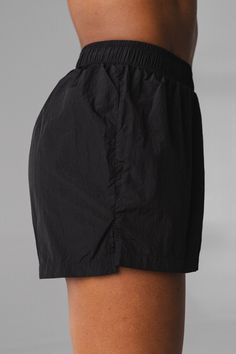 Our Surface Run Short is the perfect sporty short for any activity. This short has a built in liner short for maximum coverage, comfort, & versatility. Black Moisture-wicking Athletic Shorts For Light Sports, Sporty Black Athletic Shorts For Light Sports, Casual Black Shorts For Light Sports, Breathable Black Shorts For Light Sports, Black Short Activewear For Light Sports, Black Athleisure Athletic Shorts For Light Sports, Black Activewear Shorts For Light Sports, Casual Black Athletic Shorts For Light Sports, Summer Compression Shorts With Elastic Waistband