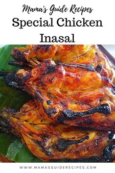 If you love Bacolod Chicken Inasal, you dont have to go anywhere else. Because you can definitely do your own grilling or ihaw ihaw at home. Grilled Chicken Dishes, Phillipino Food, Philippine Cuisine, Philippines Recipes, Filipino Food Dessert, Unique Recipe