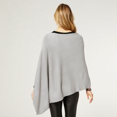 Our Lightweight Poncho is the perfect addition to any wardrobe. It’s made of soft, lightweight fabric perfect for layering. It can be worn year-round and is a must-have for work, travel, or on-the-go. This versatile poncho can be worn multiple ways including a scarf, poncho, cape and more. Pair with our Embrace Fashion Fasteners to create a unique look. Features: Color: Silver Multiple ways to wear Perfect for layering Wear all year round Sizing: One Size Fits Most: Best fits US woman’s sizes 0-