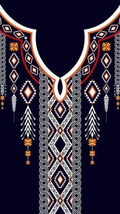 an image of a necklace with beads and feathers on the neck, hanging from chains