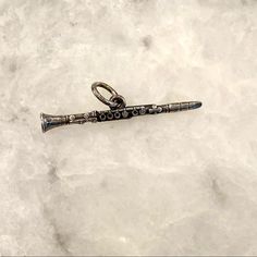 James Avery Retired Clarinet Charm 1.25 Inches Some Tarnish And Scratches Present James Avery Jewelry, James Avery, Womens Jewelry Necklace, Jewelry Necklaces, Women Jewelry, Necklaces, Silver, Women Shopping, Color