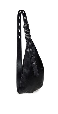 Find RAG & BONE Petra Sling Bag on Editorialist. The rag & bone Petra Sling Bag is crafted from cowhide leather. It features top handles, a magnetic clasp closure, and zip interior pockets. The bag is lined and has a 11 inch handle drop. The dimensions of the bag are: height 18.5 inches, length 15.75 inches, and depth 3.5 inches. It can be worn on the shoulder or crossbody. Leather Crossbody Shoulder Bag With Snap Closure, Designer Shoulder Bag With Snap Closure For Everyday Use, Modern Hobo Bag With Snap Closure Crossbody, Versatile Leather Bag With Snap Closure, Versatile Leather Shoulder Bag With Snap Closure, Black Leather Hobo Bag With Snap Closure, Modern Leather Shoulder Bag With Snap Closure, Sling Bag Black, Woven Tote Bag