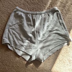 Nwt! Offline By Aerie Shorts Size Medium Super Super Soft Drawstring Heather Gray Tags Attached Summer Bottoms With Built-in Shorts For Lounging, Summer Lounging Bottoms With Built-in Shorts, Relaxed Bottoms With Built-in Shorts For Lounging, Gray Loungewear Bottoms With Short Legs, Relaxed Short Bottoms For Lounging, Gray Short Lounging Bottoms, Gray Short Bottoms For Loungewear, Spring High-waisted Shorts For Lounging, Relaxed Stretch Short Bottoms