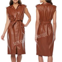 New Cognac Brown Vegan Leather Belted Dress. Closet Details Please Read No Low-Ball Offers Shipping 2-4 Days No Exchanges Per Posh New To Poshmark? Use Promo Code Smartgirlsummer To Get $10 Off When You Sign Up Boho Western Hippie Coastal Farmhouse French Vintage Victorian Y2k Pearlcore Anthropologie Beach Professional Madwell Lace Christmas Barbie Whbm 90's Travel Tie Dye Yellowstone Office Holiday Resort Summer Nordstrom New Years Luxury Shabby Chic Aesthetic Minimalist Girly Rustic Club Weeke Girls Boutique Dresses, Shabby Chic Aesthetic, Red Summer Dresses, Christmas Barbie, Floral Pattern Dress, Chic Aesthetic, Aesthetic Minimalist, Dress Closet, Evening Dresses Plus Size