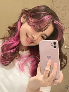 Dyed Hair Inspiration, Hair Color Pink, Dye My Hair, Hair Dye Colors