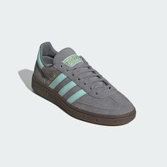 adidas Handball Spezial Shoes Kids - Grey | Free Shipping with adiClub | adidas US Spezial Shoes, Mint Gum, Adidas Handball Spezial, Adidas Handball, Adidas Original, Adidas Spezial, Grey Adidas, Adidas Online, Good Grips