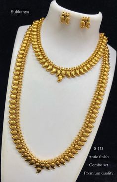 Pretty Gold Necklaces, Traditional Wedding Jewellery, Bridal Necklace Designs, Gold Temple Jewellery, Choker Necklace Designs, Gold Jewellry, Bangles Design