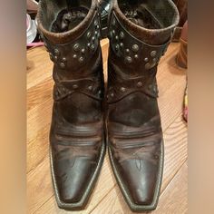 Reposhing This Item I Purchased From @Lrusciolelli. Loved It, But Ready To Rotate For Something New. Questions? Leave A Comment Below! Short Cowboy Boots, Ariat Shoes, Shoes Brown, Something New, Cowboy Boots, Bootie Boots, Ankle Boots, Cowboy, Women Shoes