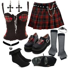 Misa Amane Outfit Inspired, Nana Inspired Outfits, Misa Fashion, Misa Amane Outfit, E Girl Outfits, Alt Outfits, E Girl, Swaggy Outfits, Gothic Outfits