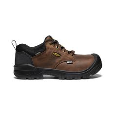 Men's Waterproof Carbon-Fiber Toe Work Shoe | KEEN Footwear Low-top Leather Work Boots With Protective Features, Outdoor Slip-resistant Walking Shoes With Plain Toe, Rugged Low-top Slip-resistant Hiking Boots, Low-top Steel Toe Work Boots For Outdoor, Outdoor Sneakers With Reinforced Toe, Durable Low-top Work Boots For Outdoor Work, Low-top Walking Shoes With Reinforced Toe For Outdoor Work, Outdoor Work Low-top Walking Shoes With Reinforced Toe, Durable Leather Low-top Work Boots