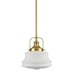 CLAXY 60 Watt 1 Light Gold Finished Shaded Pendant Light with Milk glass Glass Shade and No Bulbs Included DE-B5298DU-J-N - The Home Depot Sink Lighting Kitchen, Over Sink Lighting Kitchen, Over The Sink Lighting, Over Sink Light, Over Sink Lighting, Light Over Sink, Sink Lighting, Kitchen Sink Lighting, Over Sink