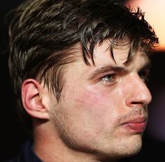 a close up of a person with wet hair