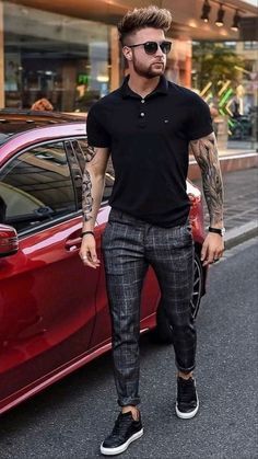 Mens Ootd, Mens Fall Outfits, Plaid Pants Outfit, Harry Wedding, Plaid Shirt Outfits, Men Office, Mens Business Casual Outfits, Shirt Outfit Men, Formal Men