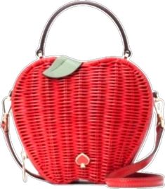 Kate Spade Red Satchel Bag, Trendy Red Kate Spade Bag, Kate Spade Red Crossbody Shoulder Bag, Trendy Kate Spade Crossbody Bag, Trendy Kate Spade Bag With Detachable Handle, Trendy Kate Spade Top Handle Bag, Honeycrisp Apple, Honeycrisp Apples, Bags Kate Spade