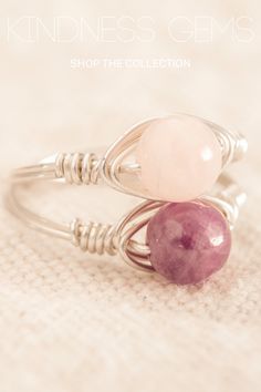 Known for its simple dainty elegance, these rose quartz rings are likely to become your newest obsession. Rose quartz opens the heart to give and receive love, bringing clarity to relationships. | jewelry rings | jewelry gift ideas | womens jewelry and accessories Rose Quartz Rings, Simplistic Jewelry, Statement Rings Unique, Receive Love, Give And Receive, Simple Rings, Jewelry Gift Ideas, Simple Ring, Rose Quartz Ring