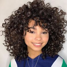 Layered Curly Haircuts, Best Curly Haircuts, Natural Curly Hair Cuts, Layered Curly Hair, Curly Hair Photos, Curly Haircuts, Colored Curly Hair, Short Curly Haircuts, Haircuts For Curly Hair