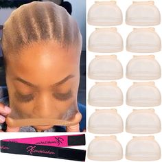 PRICES MAY VARY. 【A Must-Have Wig Cap】: The Latest Wig Cap On The Market, Compared With The Traditional Wig Cap, HD Wig Cap Is More Light And Breathable, Looks More Natural, Soft, Durable And Comfortable, Perfect For Everyone, No Matter You Are Any Skin Color And Head Size Can Be Assured To Choose It, It Is An Essential Accessory For Perfect Natural Looks. 【Upgraded HD Wig Cap】: Skinlike Hd Wig Cap Is Suitable For All Skin Tones, No Matter What Skin Tone You Are It Can Perfectly Blend With Your Stocking Cap, Wig Caps, Wig Accessories, Wig Styles, Wig Cap, Wigs Hair Extensions, Lace Front Wig, Caps For Women, Skin Color