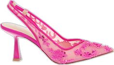 Fuschia Heels, Sling Back Heels, 3 Inch Heels, Slingback Heel, Women's Heels, Bridal Inspiration, Sling Back, Womens Heels, Betsey Johnson