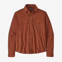 Patagonia Men's Knoven Casual Button-Down Shirt Versatile Fall Shirt With Button Closure, Versatile Fall Shirt, Versatile Solid Color Collared Shirt, Versatile Collared Shirt, Solid Color Collared Shirt With Functional Buttons, Versatile Collared Business Casual Shirt, Versatile Collared Shirt For Business Casual, Patagonia Tops With Pockets For Fall, Versatile Solid Color Fall Shirt