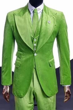 Green Tuxedo With Suit Collar For Wedding, Fitted Green Tuxedo For Wedding, Green Single Breasted Blazer For Wedding, Green Single-breasted Blazer For Wedding, Elegant Fitted Green Blazer, Wedding Fitted Blazer With Single Button, Green Single Breasted Wedding Suits, Fitted Single Button Blazer For Wedding, Fitted Green Wedding Suit