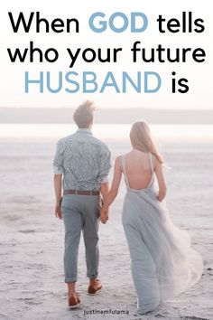 How to know when God tells you who your husband is The One God Has For You Quotes, Preparing For Your Future Husband, My Future Husband Pictures, Signs God Is Preparing You For Marriage, Finding A Godly Husband, Preparing For Marriage While Single, God And Dating, Dating For Marriage, Waiting On God For A Husband