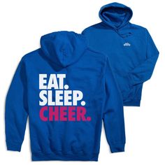 Wear this cheerleading design on the BACK of your sweatshirt with a smaller cheerleading design on the front. Ideal for athletes, our pullover hooded sweatshirt is warm, comfortable and features our original artwork printed on the front and back. This sweatshirt is not only stylish and fun, it's also designed from a blend of cotton and moisture-wicking polyester, making it the ideal hoodie for athletes both on and off the field. The double-lined hood can be pulled up for protection from the elem Sports Season Moisture-wicking Sweatshirt For Fan Gear, School Spirit Hoodie With Graphic Print For Sports, Sporty Graphic Print Hoodie For Fans, Sporty Cheerleading Hoodie With Letter Print, Sporty Letter Print Hoodie For Cheerleading, Sporty Cheerleading Sweatshirt For Winter, Winter Cheerleading Sporty Sweatshirt, Sporty Sweatshirt For Football Season Cheerleading, Winter Sporty Cheerleading Sweatshirt