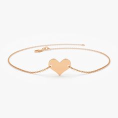 Gold KT: 14K
Custom Gold Color: Rose Gold, Yellow Gold, White Gold
Hear Size: 7.75 x 9 MM Gold Heart Bracelet, Jewelry Safe, Be Gentle, Classic Gold, Christmas Earrings, Gold Heart, Heart Bracelet, 925 Sterling Silver Jewelry, Gold Yellow