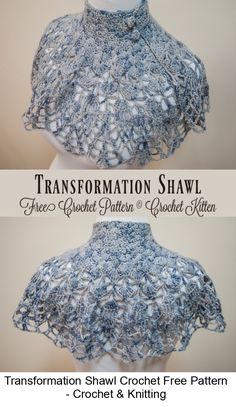 Transformation Shawl Crochet Free Pattern