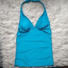 Teal Swim Tankini By Gap Body In Size Small. New With Tags. Blue Fitted Triangle Halter Top, Fitted Blue Halter Neck Top, Blue Sleeveless Halter Top For Pool, Blue Sleeveless Halter Top For The Pool, Sleeveless Blue Halter Top For Pool, Fitted Blue Top For Pool, Sleeveless Blue Tops For Pool, Fitted Blue Tops For Pool, Hollister Bathing Suits