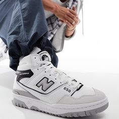 New Balance 650 "Angora Pack - Black" Brand New In Box New Balance High Tops, New Balance Boots, New Balance 650, New Balance For Men, Nb Shoes, Men's High Top Sneakers, Jeans Clothes, Best Running Shoes, New Balance Women