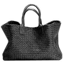 Bottega Veneta black tote _ Delivery Driver, Leather Denim, Big Bags, Yahoo Mail, Black Tote, Branded Handbags, Designer Bag, Woven Bag