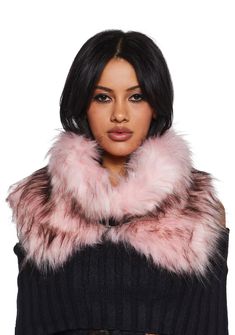 base|pink Kiss Outfits, Faux Fur Scarf, Faux Fur Scarves, Streetwear Y2k, Pink Bling, Fur Scarf, Leather Buckle, Y2k Fashion, Dolls Kill