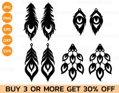 Yoga Earrings, Earring Template, Earrings Bird, Peacock Feather Earrings, Decal Ideas, Earring Svg, Laser Ideas, Lotus Earrings, Arrow Earrings