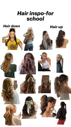 Hair Inspiration School, Hairstyles For Europe, Amusement Park Hairstyles Summer, Hair Styles For Theme Park, Hair Inspo For School Easy, Hairstyles For Down Hair, Sylvia Core Aesthetic, Hairstyle Summer 2024, Summer Hairstyles 2024