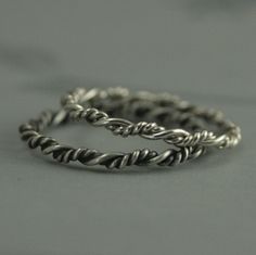 Fancy Twist RingSilver Twist BandSilver Twist RingRope Rope Ring, Rope Rings, Stacker Rings, Simple Engagement Rings, Twisted Band, Silver Stacking Rings, Twist Ring, Stackable Ring, Penn State