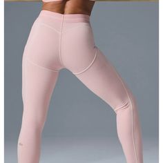 Alo Airbrush High-Waist Heart Throb Legging Ballet Pink Nwt Heart Throb, Alo Yoga Pants, Ballet Pink, Alo Yoga, Yoga Pants, Pant Jumpsuit, Pink White, High Waist, Ballet