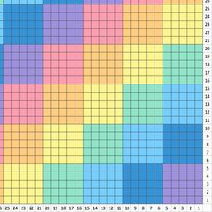 a colorful square with numbers and times on the bottom half, as well as an image of