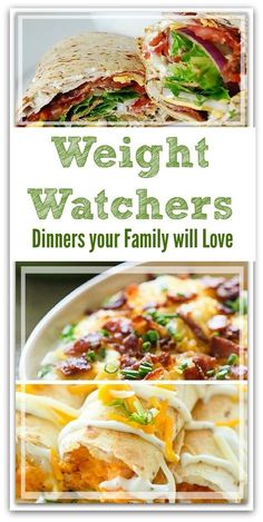 Weight Watchers Dinners, Dinners For The Whole Family, Weight Watchers Dinner, Cucumber Diet, Weight Watcher Dinners, Diner Recept, Popular Diets, Idee Pasto Sano, Ww Recipes