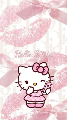 #hellokitty #aesthetic #coquette #wallpaper Background Girly Cute, Hello Kitty Pastel Wallpaper, Y2k Coquette Wallpaper, Cute Y2k Hello Kitty Wallpaper, Hello Kitty Coquette Wallpaper, Pink Vintage Wallpaper Backgrounds, Coquette Hello Kitty Wallpaper, Hello Kitty Backgrounds Wallpapers, Y2k Lock Screen